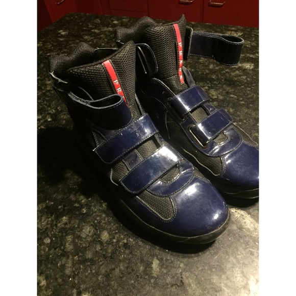 'America's Cup' High Top Triple Strap Sneaker - Picture 1 of 3